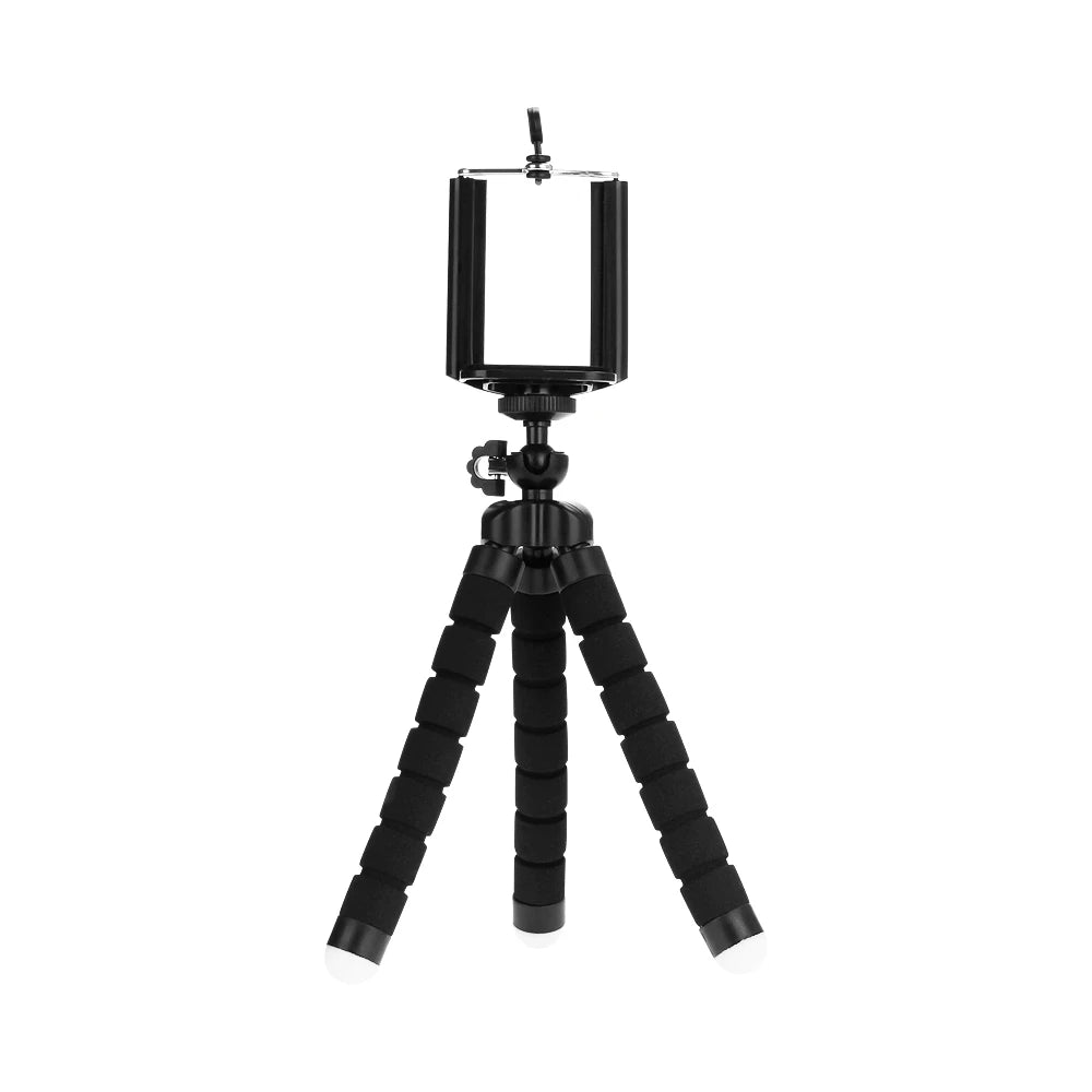 Flexible Mini Phone Tripod — Octopus Stand with Bluetooth Remote