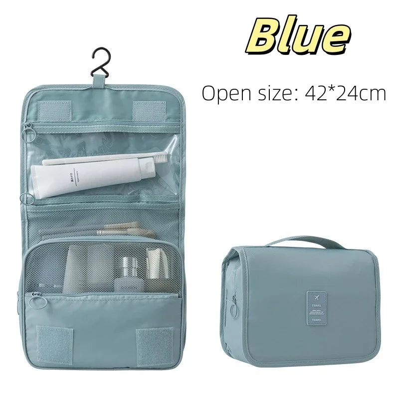 High Quality Travel Makeup Bag — Waterproof Toiletries Organizer for Women