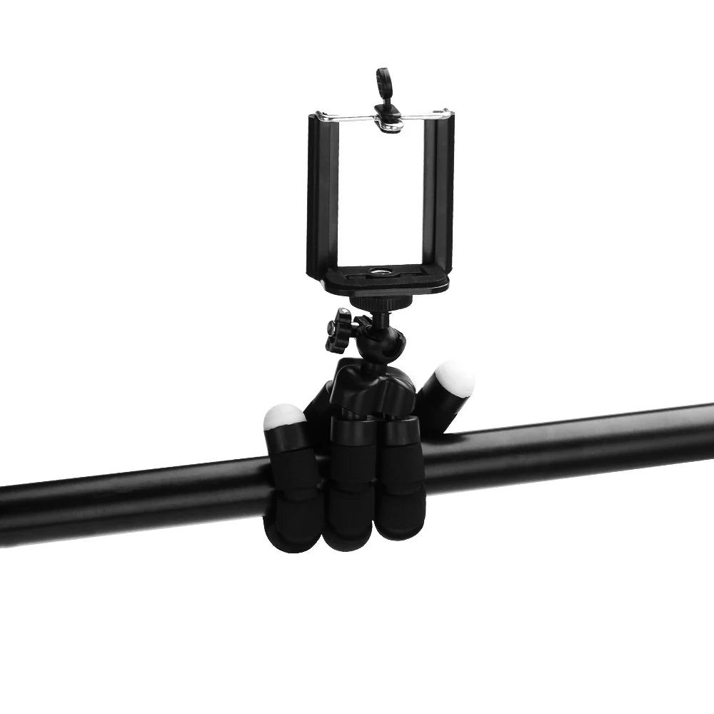 Flexible Mini Phone Tripod — Octopus Stand with Bluetooth Remote