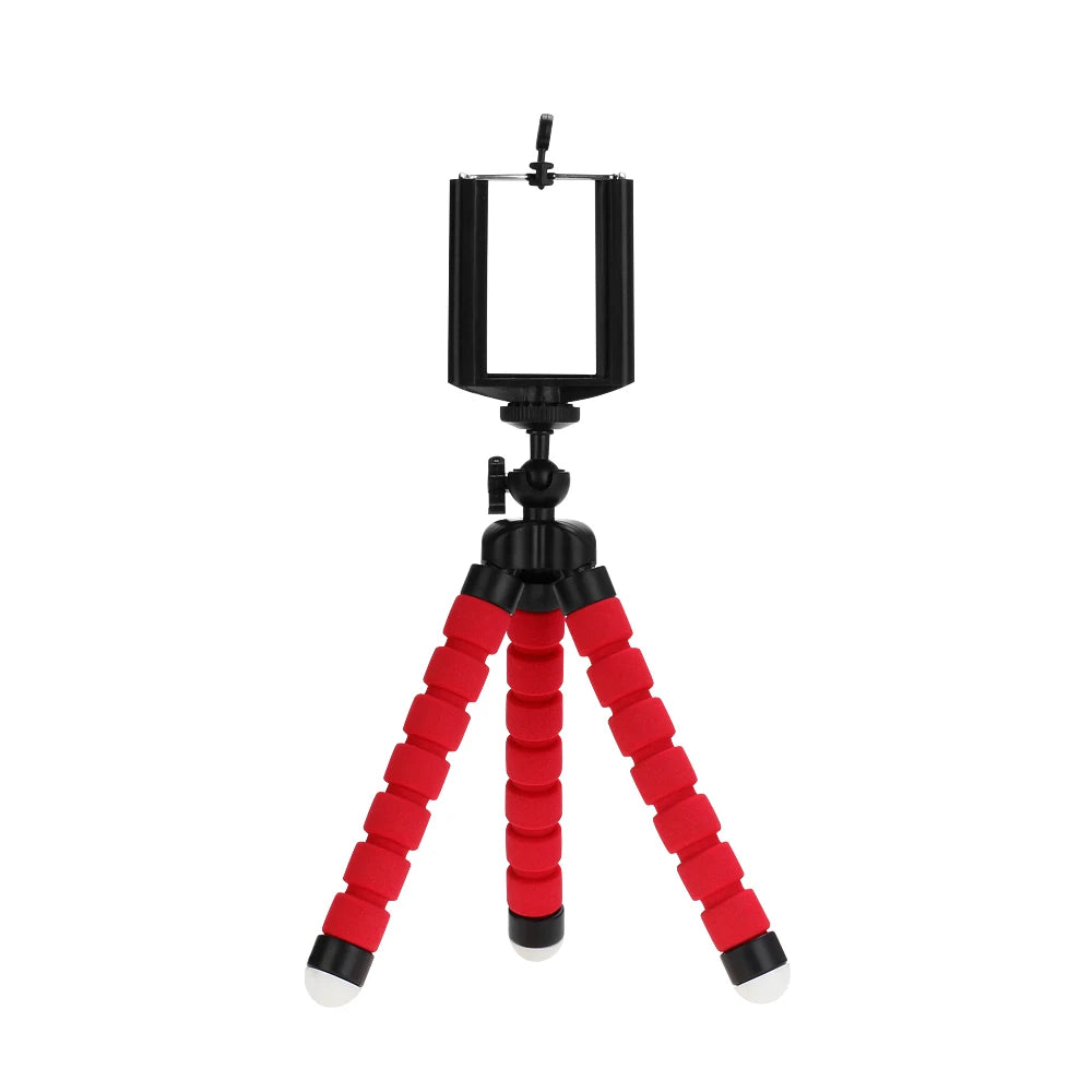 Flexible Mini Phone Tripod — Octopus Stand with Bluetooth Remote
