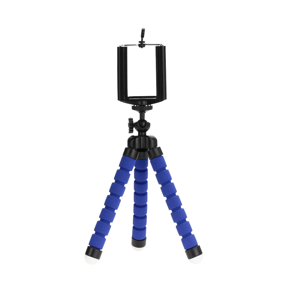 Flexible Mini Phone Tripod — Octopus Stand with Bluetooth Remote