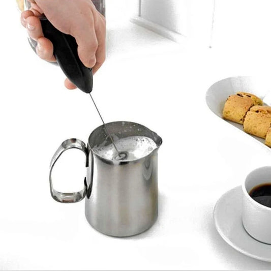 Wireless Milk Frother & Coffee Whisk — Mini Electric Foam Maker | Egg Beater, Cappuccino & Latte Stirrer