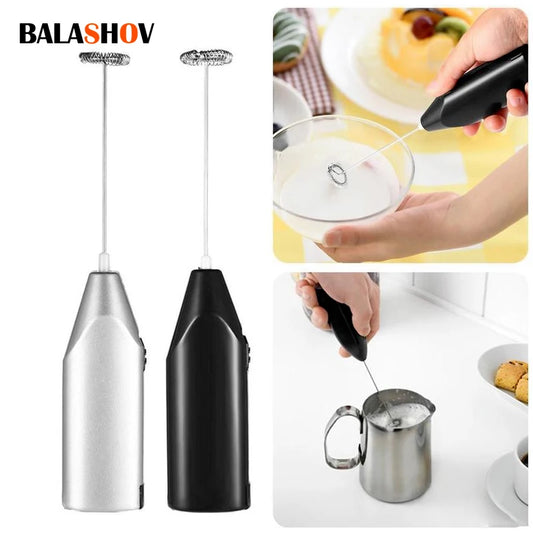 Wireless Milk Frother & Coffee Whisk — Mini Electric Foam Maker | Egg Beater, Cappuccino & Latte Stirrer