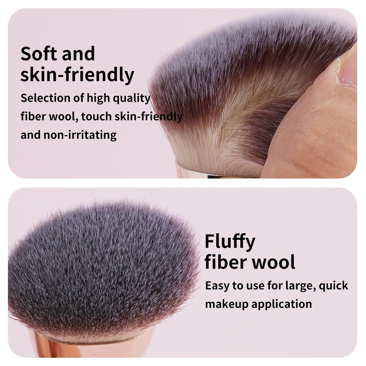 MAANGE 4-Piece Makeup Brush Set — Premium Foundation & Concealer Brushes