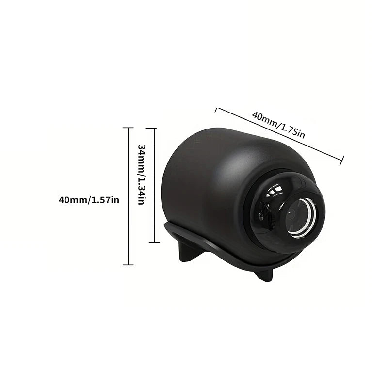 X5 Mini Camera 1080P — WiFi Wireless Security Camera | Night Vision, Motion Detection & Portable Design
