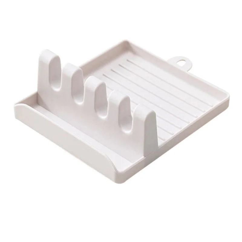 Kitchen Spoon & Spatula Holder — Non-Slip Organizer Rack
