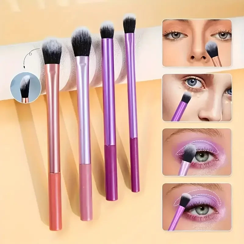 Professional 8-Piece Makeup Brush Set — Ultra Soft Synthetic Hair