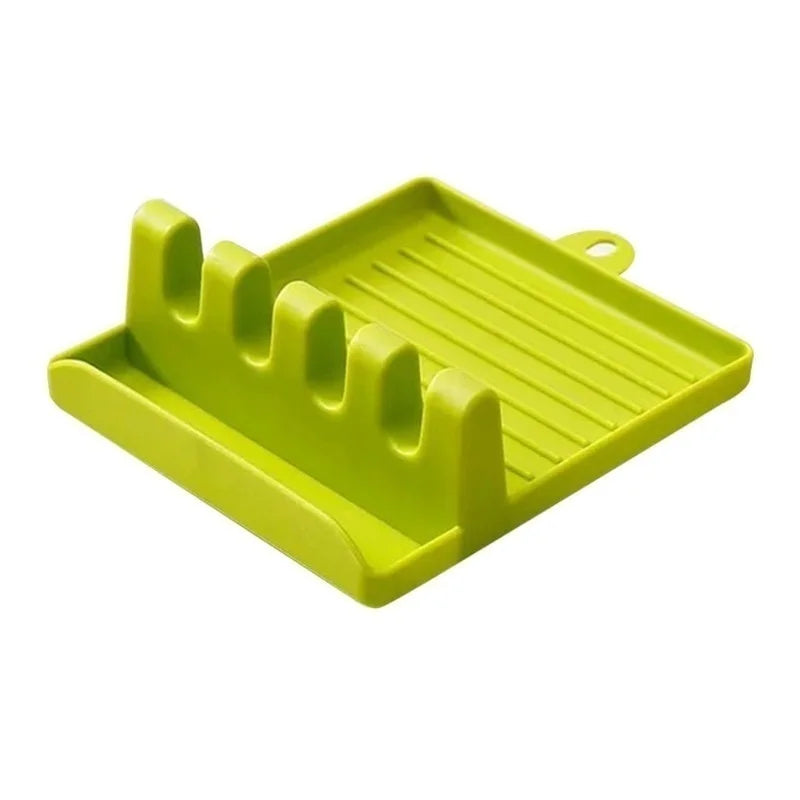Kitchen Spoon & Spatula Holder — Non-Slip Organizer Rack