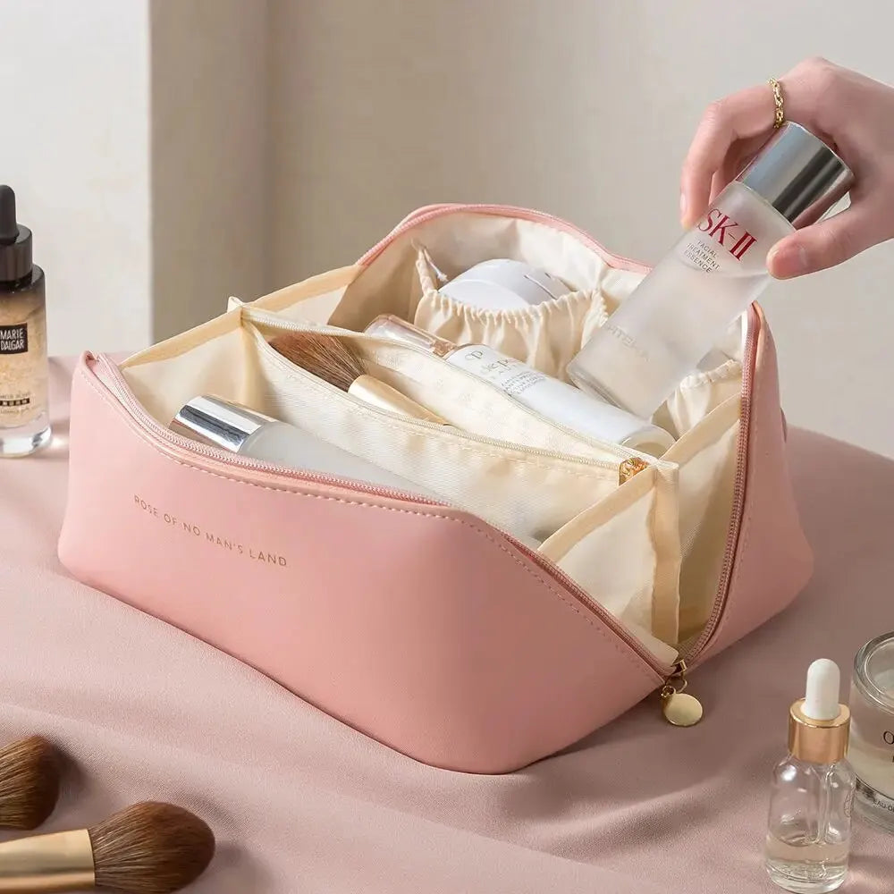 Makeup Organizer Bag — Luxury Storage Pouch for Women