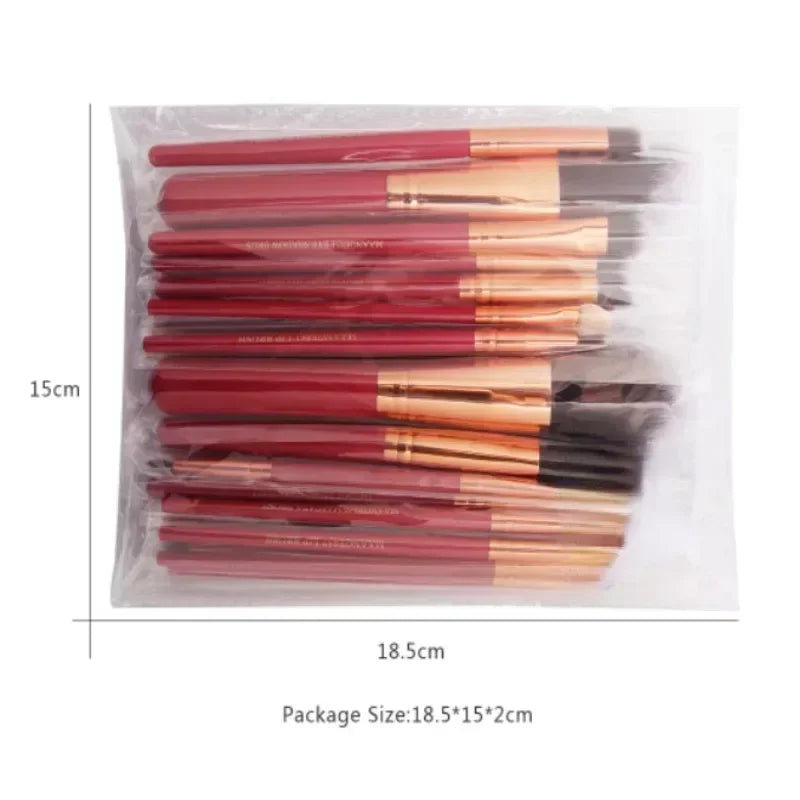 Professional Makeup Brush Set — 13/22 Piece Complete Kit