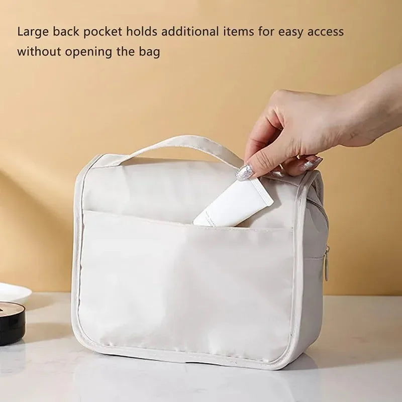 High Quality Travel Makeup Bag — Waterproof Toiletries Organizer for Women