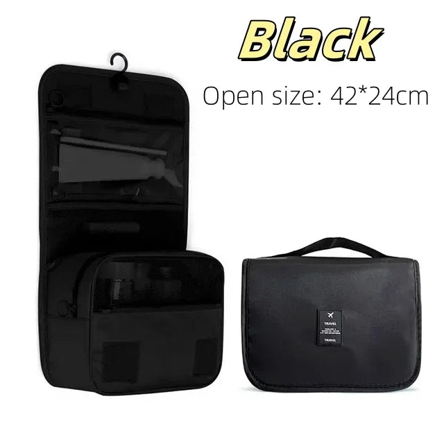 High Quality Travel Makeup Bag — Waterproof Toiletries Organizer for Women