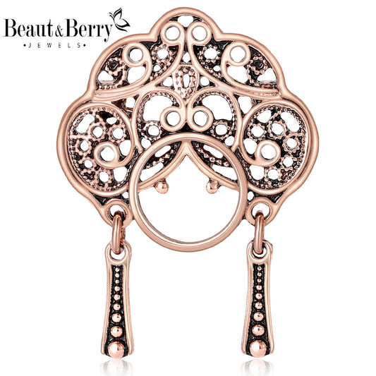 Fashion Face Brooch Pin — Unisex Character Pin for Women & Men