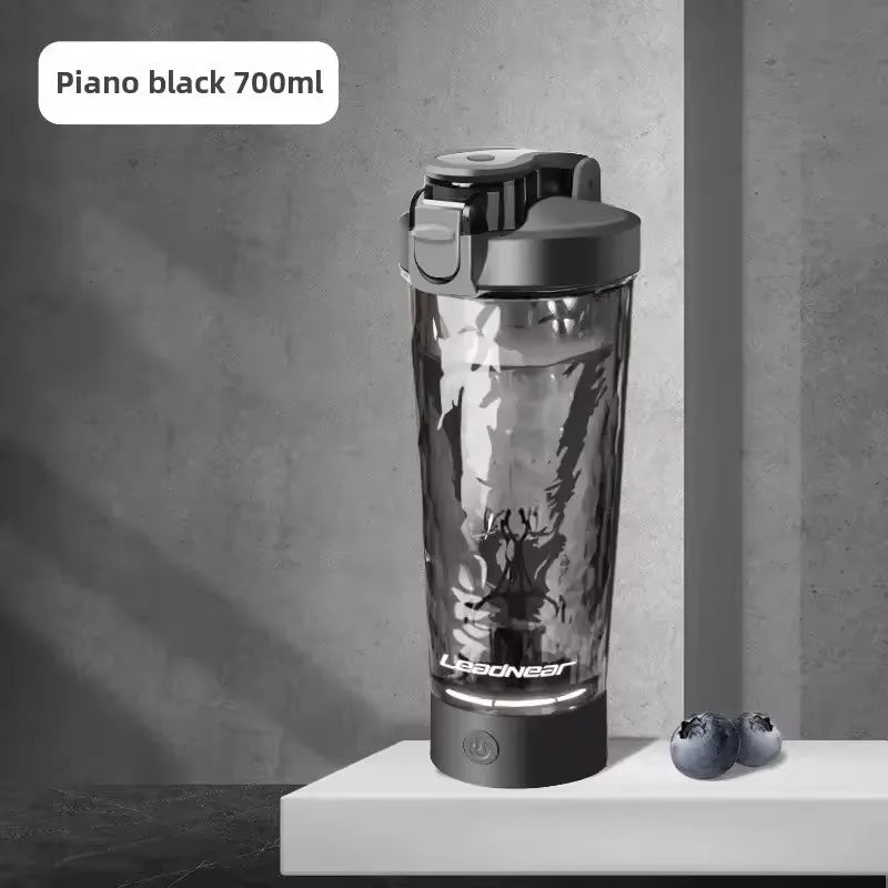 Portable Electric Blender Cup — Automatic Protein & Milk Powder Shaker | USB Rechargeable, Coffee & Juice Mixer