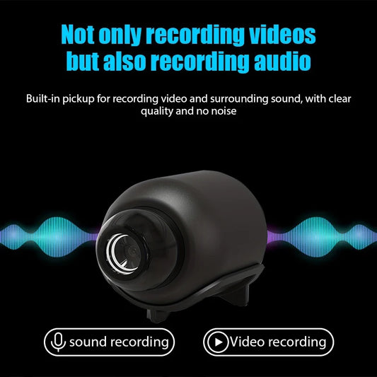 X5 Mini Camera 1080P — WiFi Wireless Security Camera | Night Vision, Motion Detection & Portable Design