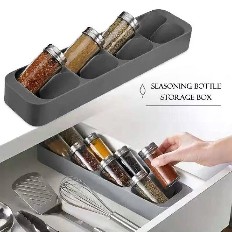 Kitchen Drawer Cutlery Organizer — Multi-Function Storage Tray