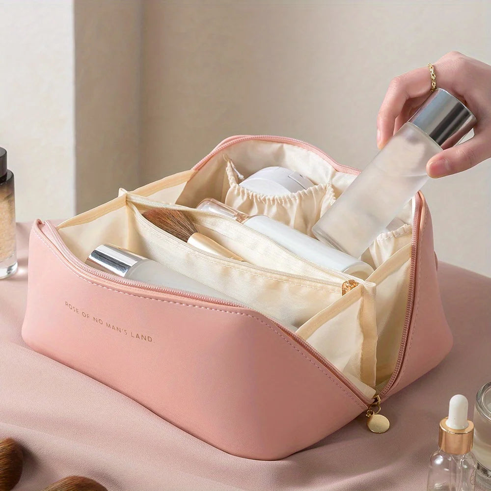 Makeup Organizer Bag — Luxury Storage Pouch for Women