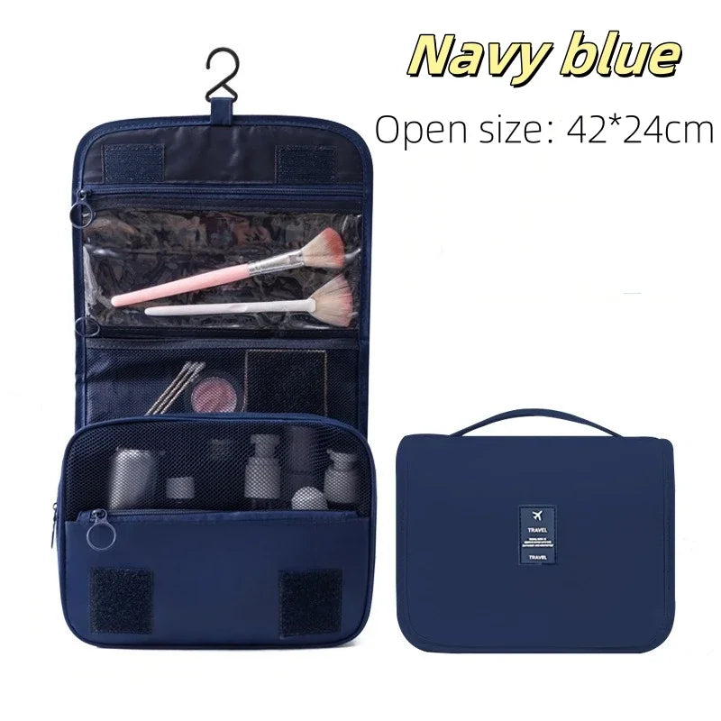 High Quality Travel Makeup Bag — Waterproof Toiletries Organizer for Women