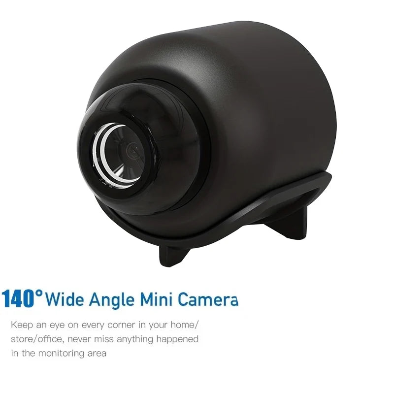 X5 Mini Camera 1080P — WiFi Wireless Security Camera | Night Vision, Motion Detection & Portable Design