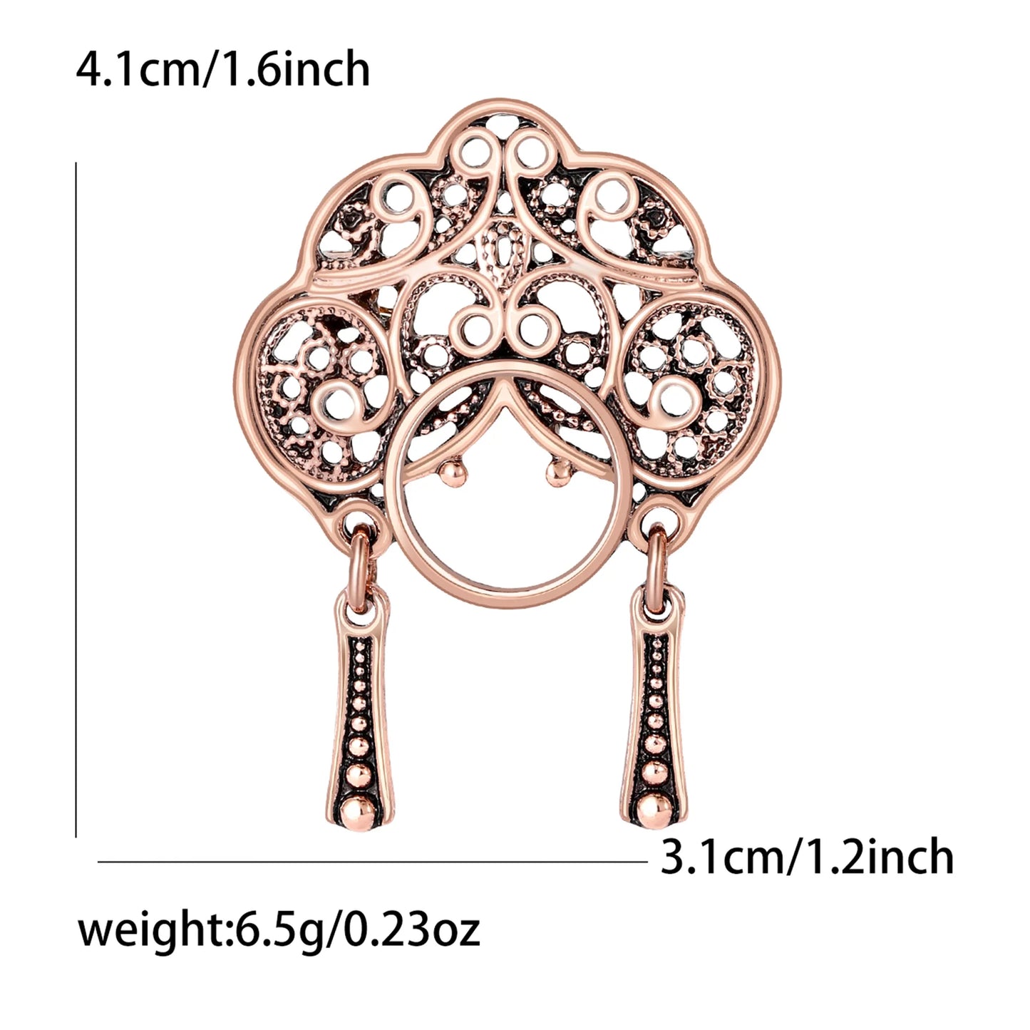 Fashion Face Brooch Pin — Unisex Character Pin for Women & Men