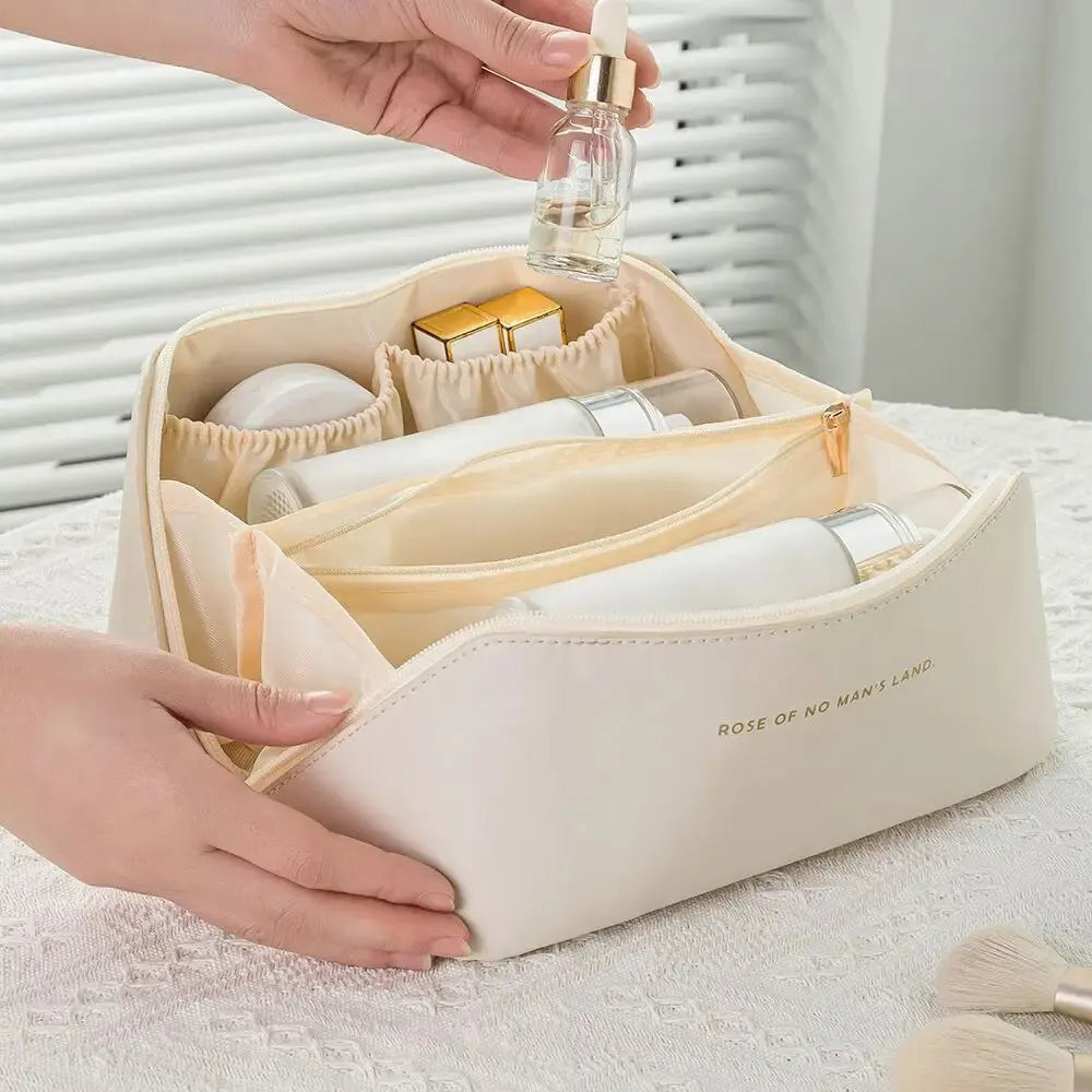 Makeup Organizer Bag — Luxury Storage Pouch for Women