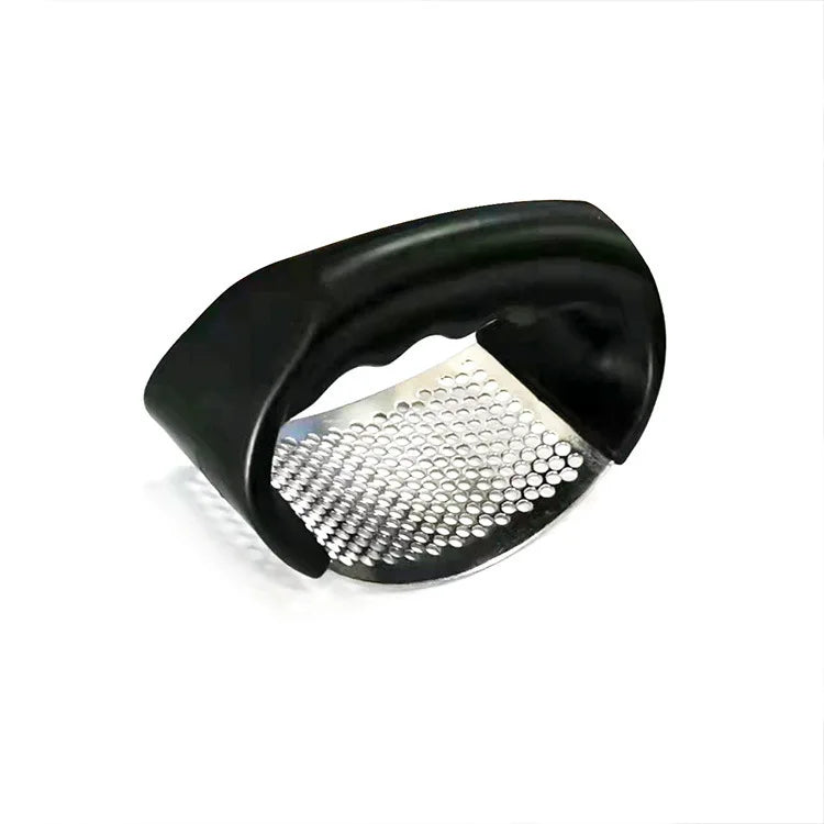 Stainless Steel Garlic Press — Manual Garlic Mincer & Crusher | Multifunctional Kitchen Tool for Garlic, Ginger & Vegetables