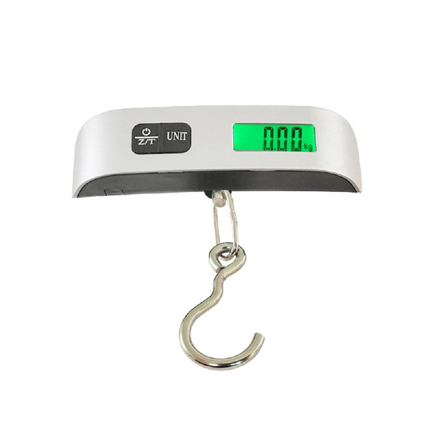 Portable Digital Luggage Scale — LCD Display 50kg Travel Scale