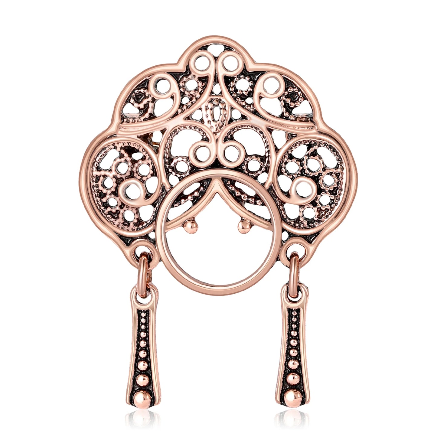 Fashion Face Brooch Pin — Unisex Character Pin for Women & Men